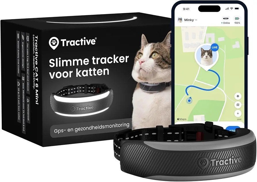 tractive gps tracker hoge korting, Ophalen of Verzenden, Nieuw