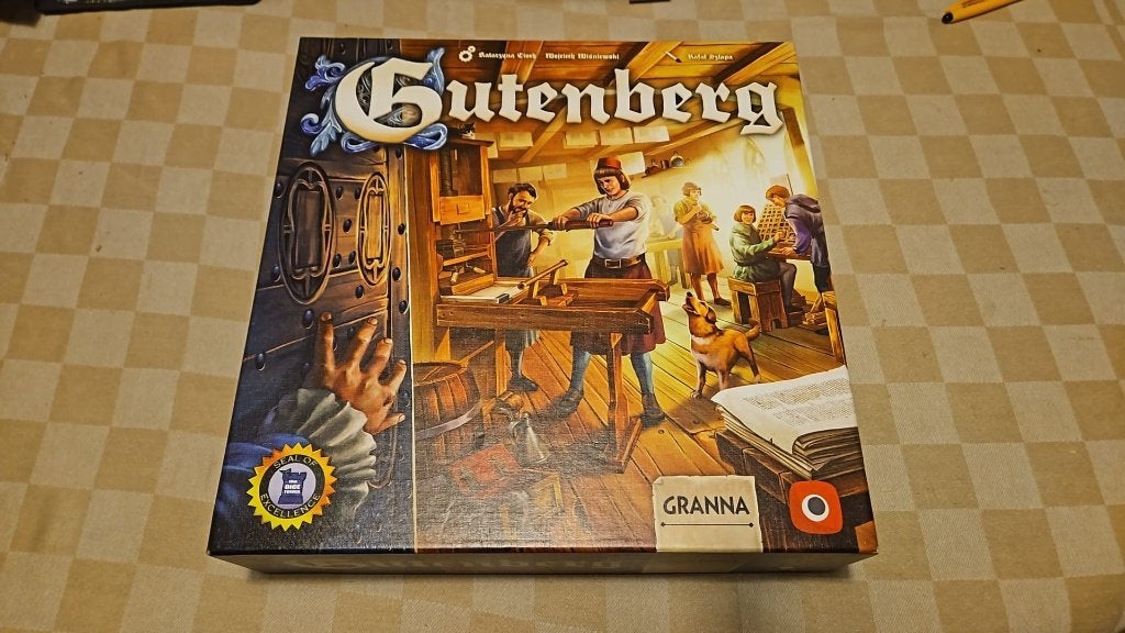 bordspel strategiespel Gutenberg tactiekspel nieuw, Ophalen of Verzenden, Nieuw