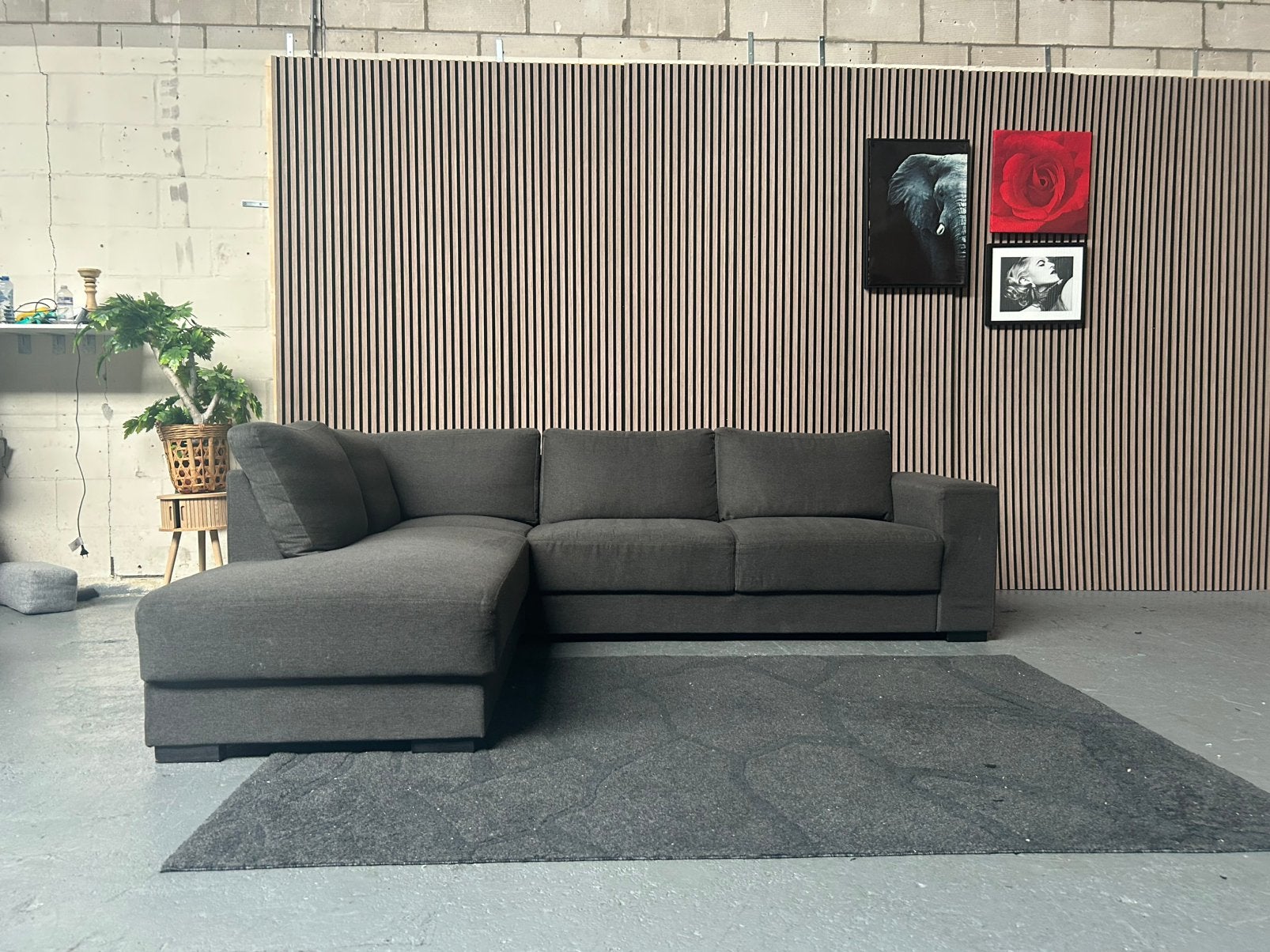 GRATIS LEVERING HOEKBANK 264X210 GEREINIGD, 250 tot 300 cm, Hoekbank, Hoekbank, Ophalen of Verzenden