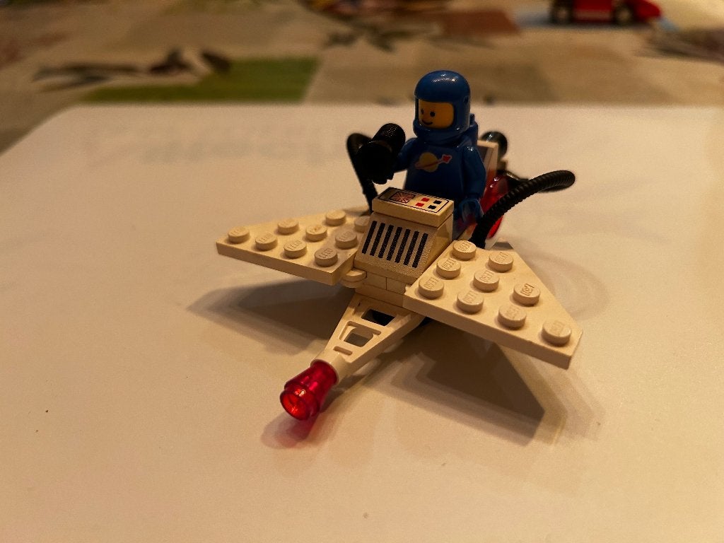 Lego 6808 Space Patroller - Vintage Ruimteschip, Lego, Ophalen of Verzenden, Zo goed als nieuw, Space