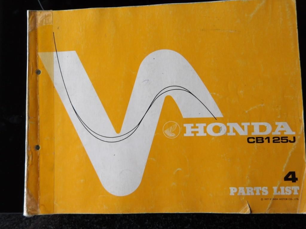 Origineel werkplaatshandboek Honda CB125J, Motoren, Verzenden, Honda