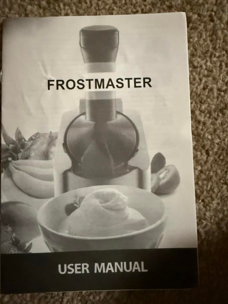 Zo goed als nieuwe Frostmaster fruitpers, Ophalen of Verzenden, Zo goed als nieuw, Elektrisch, Sapcentrifuge