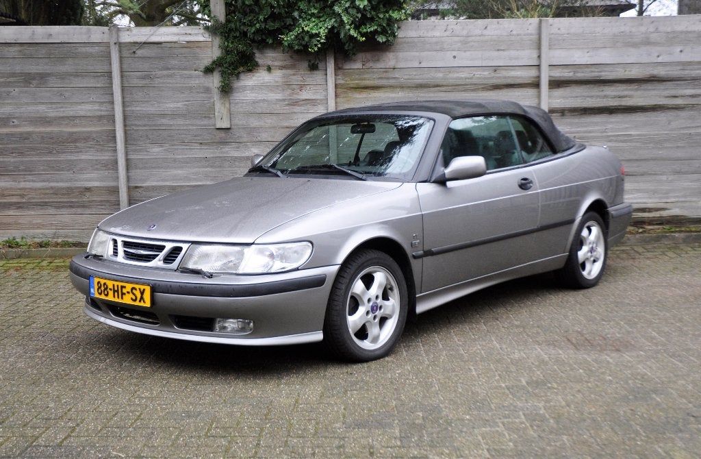 Fraaie Saab 9-3 SE Turbo cabrio 185 pk automaat LPG, Auto's, Saab, Bedrijf, Saab 9-3, ABS, Airbags, Airconditioning, Alarm, Automatische klimaatregeling