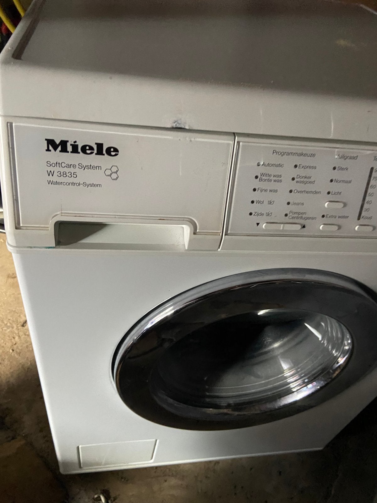 Miele wasmachine onderdelen, Witgoed en Apparatuur, Ophalen, Zo goed als nieuw, Voorlader, 85 tot 90 cm