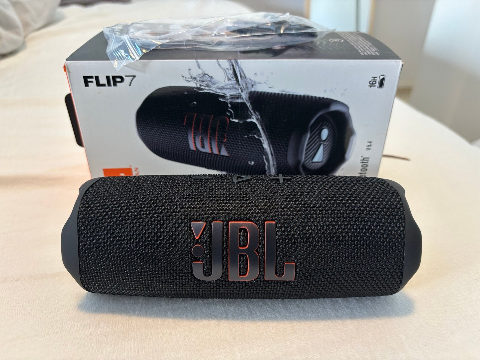 JBL Flip 7 Zwart Nieuw