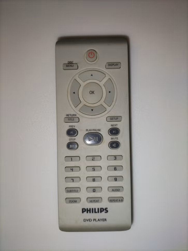 Originele Philips RC-2020 Afstandsbediening voor DVD-spelers, Ophalen of Verzenden, Dvd