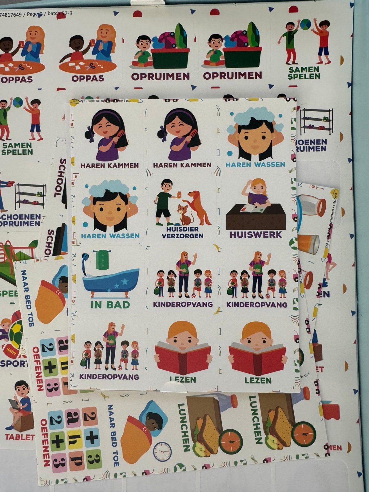 Smarfer week pictogrammen, Ophalen, Zo goed als nieuw