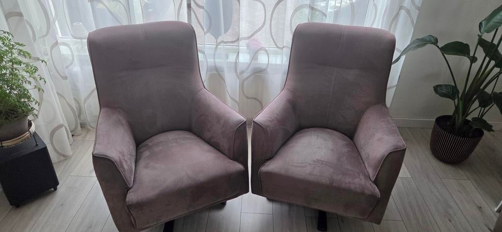 Twee Henders & Hazel fauteuils, Huis en Inrichting, Fauteuils, Ophalen, Modern, Comfortabel, Gebruikt, 75 tot 100 cm