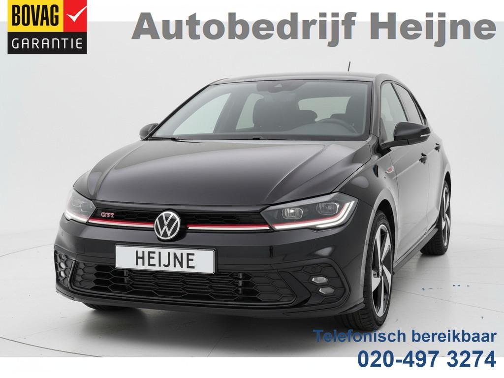 Volkswagen Polo 2.0 TSI GTI TSI 210PK DSG GTI-SPORT IQ-LIGHT, Auto's, 15 km/l, Gebruikt, 4 cilinders, Zwart