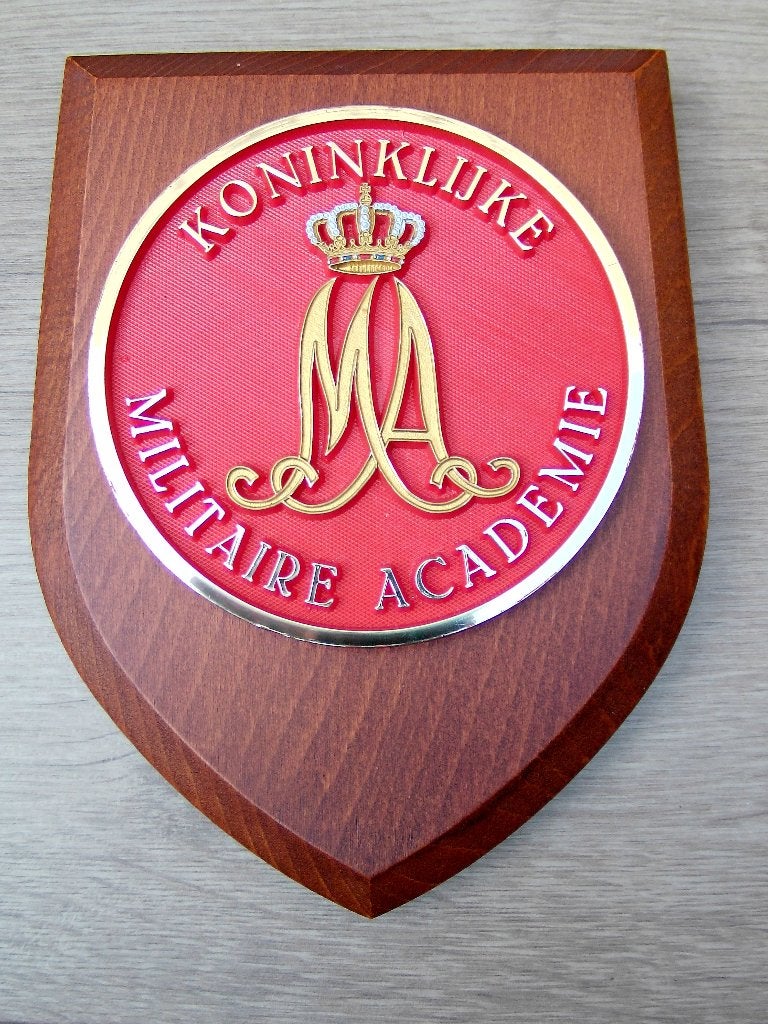 Wapenschild Koninklijke Militaire Academie KMA, Verzenden, Landmacht, Nederland, Embleem of Badge