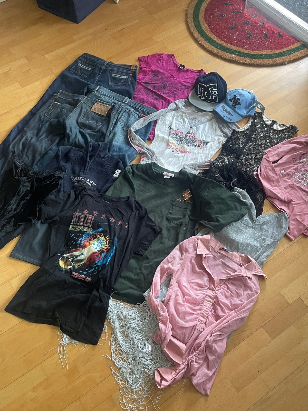 Hele mooie partij vintage kleding !moet snel weg!, Ophalen, Zo goed als nieuw, Maat 38/40 (M), Korte mouw