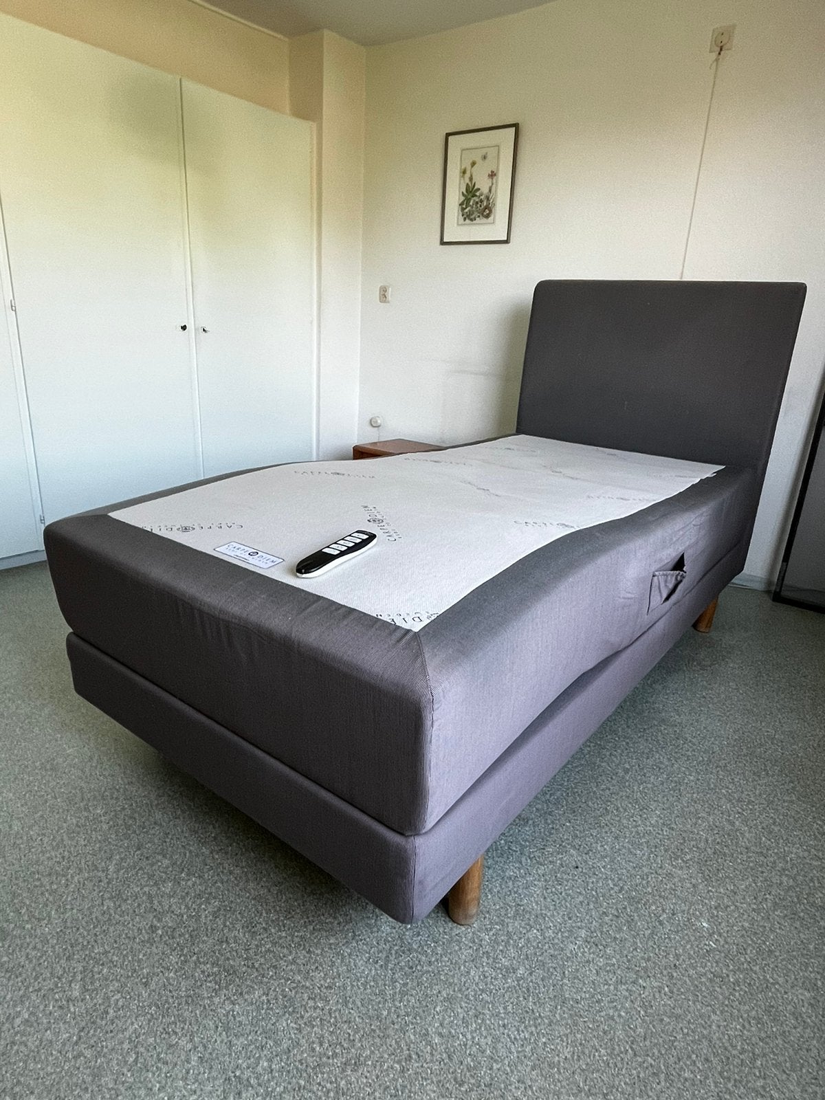 Carpe diem - electrische bed - 120 x 200, Ophalen, Zo goed als nieuw, Twijfelaar, 120 cm