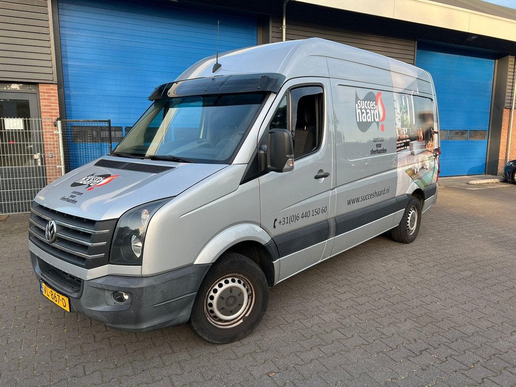 Volkswagen Crafter 2.0 TDI L2H3 hydraulische klep Nw APK, Auto's, Bestelauto's, 13 km/l, Euro 5, 4 cilinders, 2000 kg