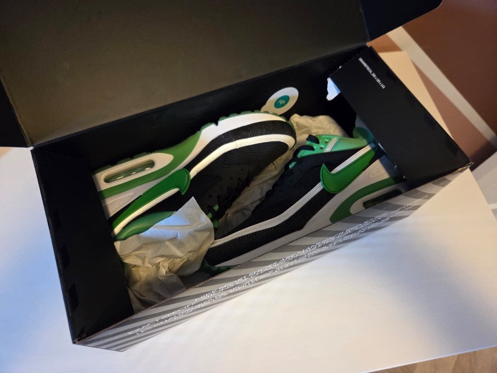 Nike Airmax Rotterdam BW maat 42 1 keer gedragen., Zwart, Nike, Ophalen of Verzenden, Sneakers of Gympen