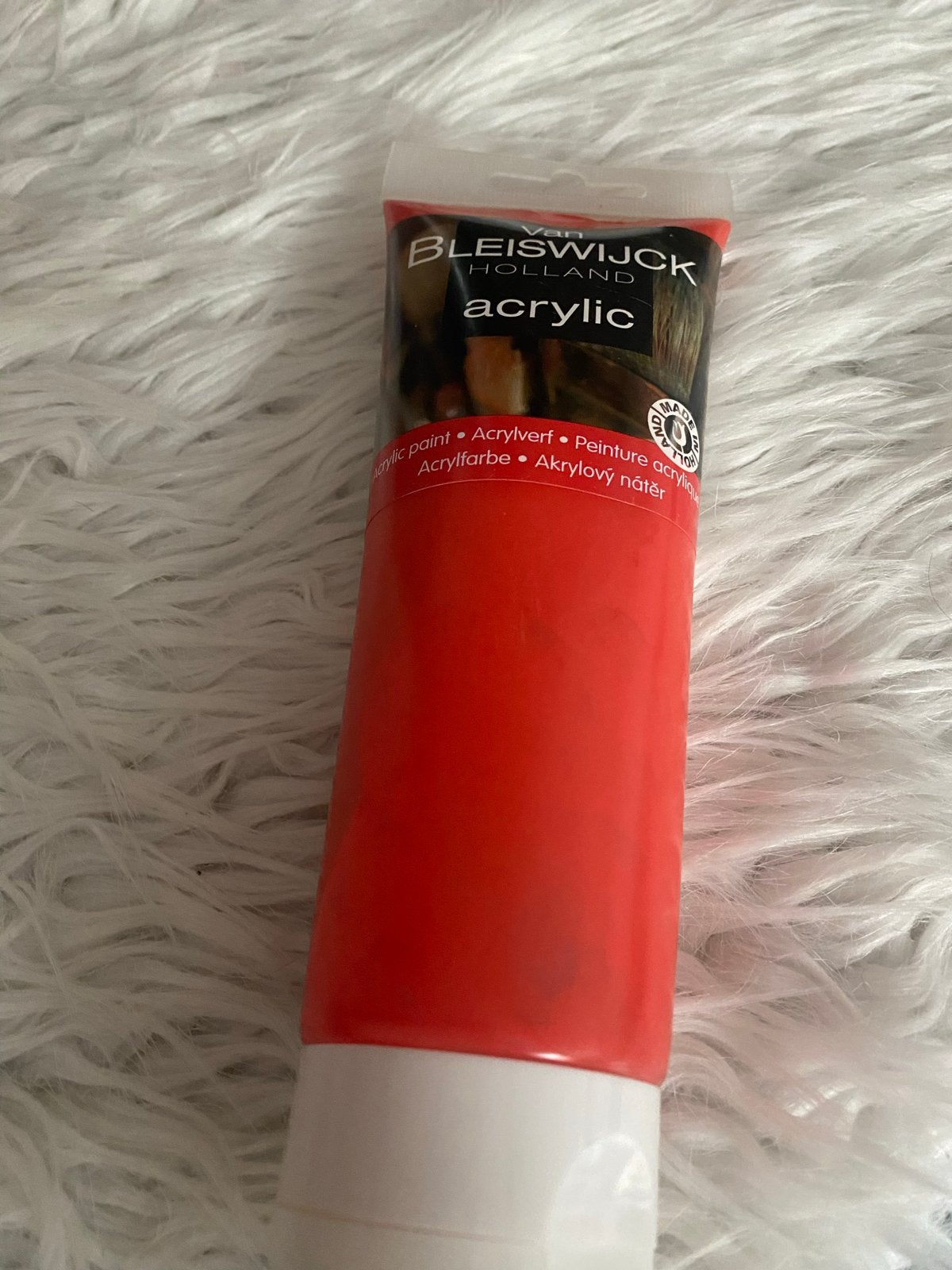 Nieuwe Van Bleiswijck Acrylverf Vermillion, Ophalen of Verzenden, Nieuw, Acrylverf