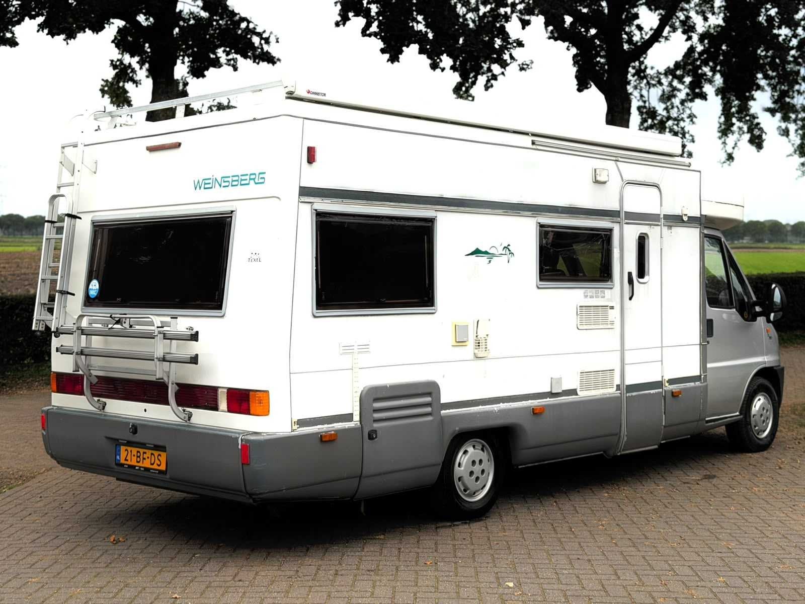 Fiat Ducato Kampeerwagen 230 2.5 TD Weinsberg Camper 21-BF-D, Bedrijf, Diesel, Fiat