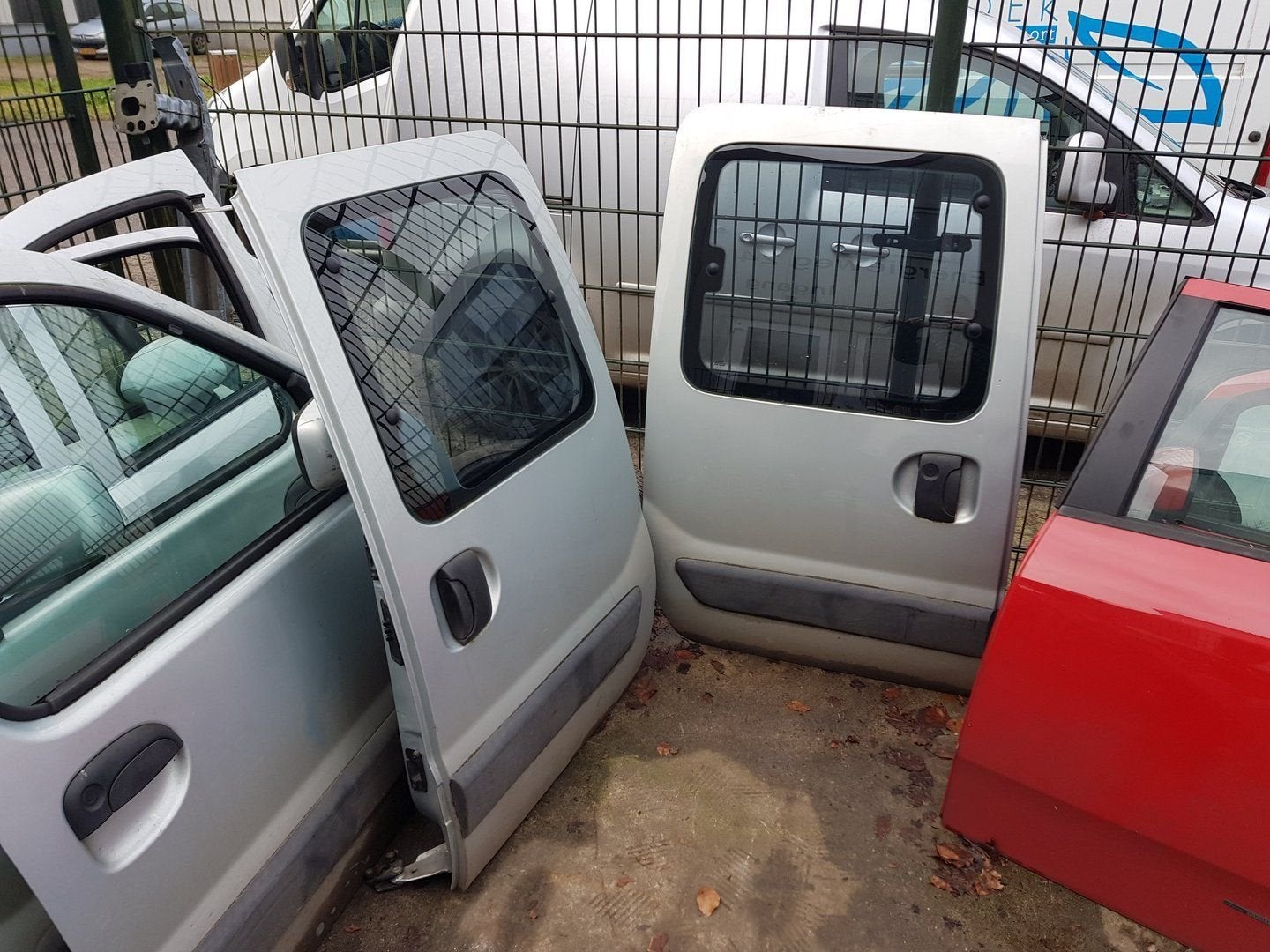 RENAULT KANGO SCHUIFDEUR LINKS+RECHTS BJ 2008, Gebruikt, -, Deur, -