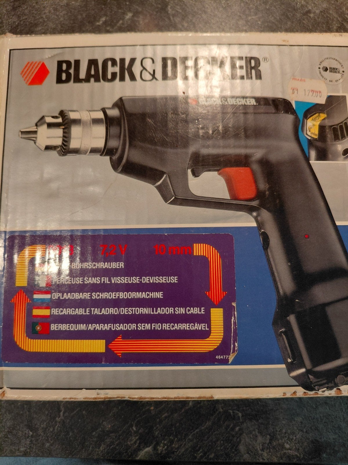 Black & Decker 9013 10MM Elektrische Schroevendraaier, Ophalen of Verzenden