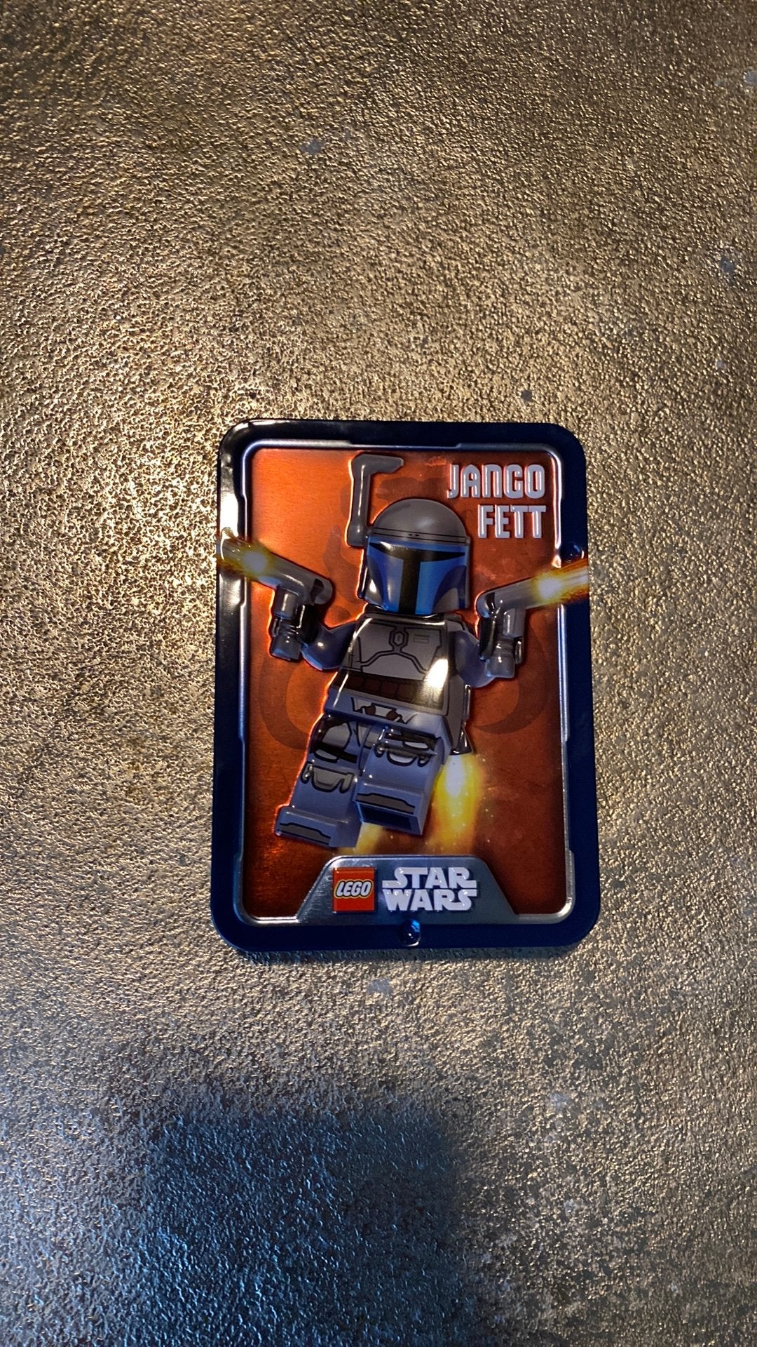 Lego star wars jango fett tin, Verzamelen, Star Wars, Ophalen of Verzenden, Zo goed als nieuw, Actiefiguurtje