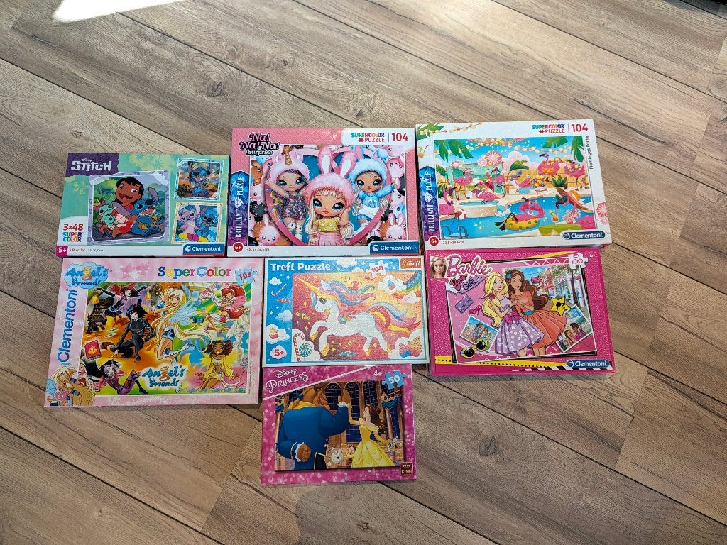 Puzzels meisje, Ophalen of Verzenden, 10 tot 50 stukjes, Gebruikt, 4 tot 6 jaar