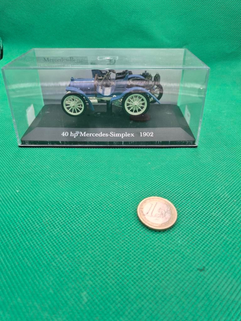 31 mercedes-simplex 40 hp 1/43, Ophalen of Verzenden, Zo goed als nieuw, Auto