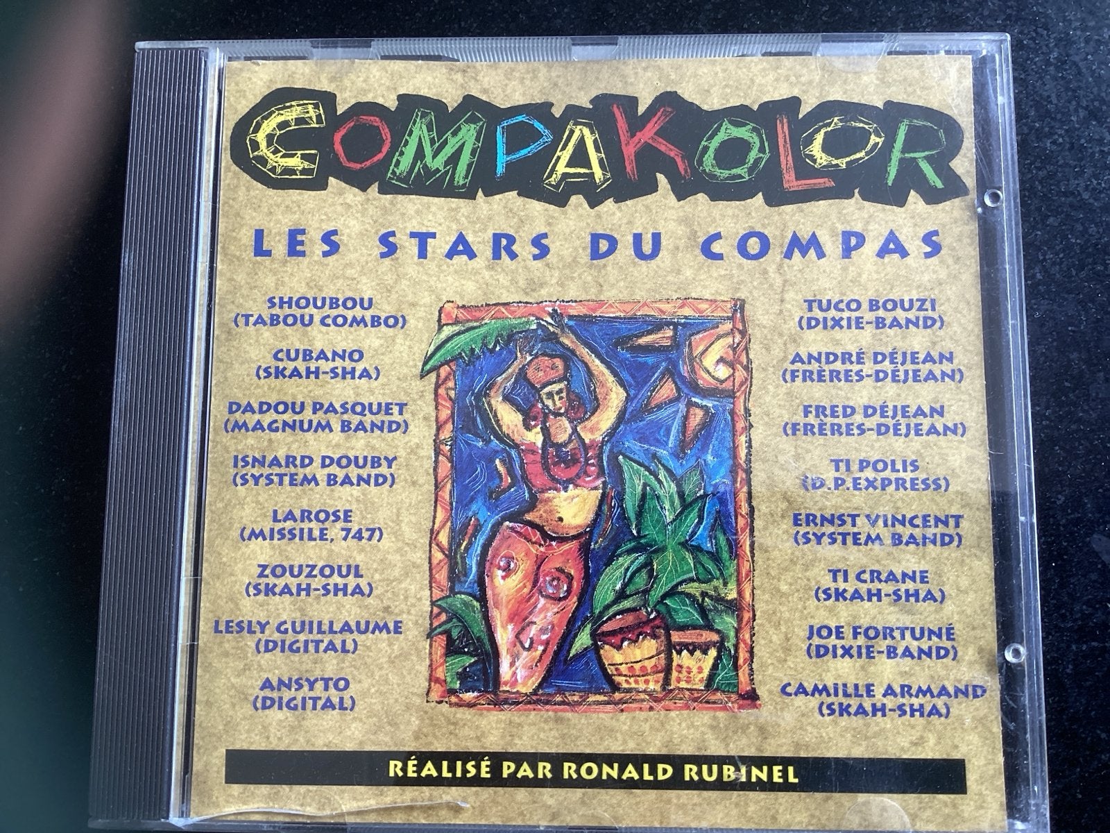 Compakolor - Les Stars Du Compas CD (1993), Gebruikt, Ophalen of Verzenden, Verzamelalbum, Caribisch