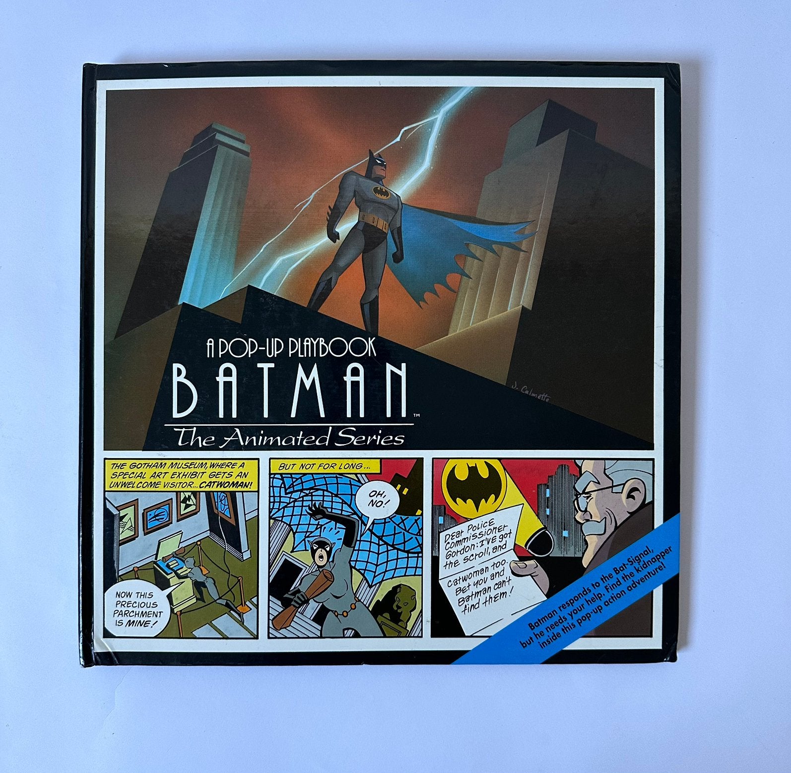 Batman: The animated Series. A Pop-Up Playbook (1994), Verzamelen, Poppetjes en Figuurtjes, Ophalen of Verzenden, Gebruikt