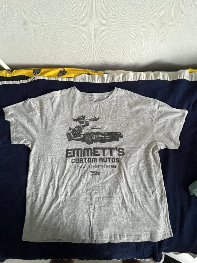 Back to the future T-shirt, Ophalen of Verzenden, Nieuw