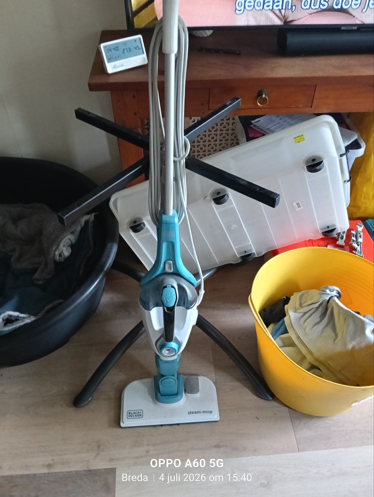 Black+Decker Steam-mop FSMH1321 stoomreiniger, Ophalen, Gebruikt, Stoomreiniger, Overige merken