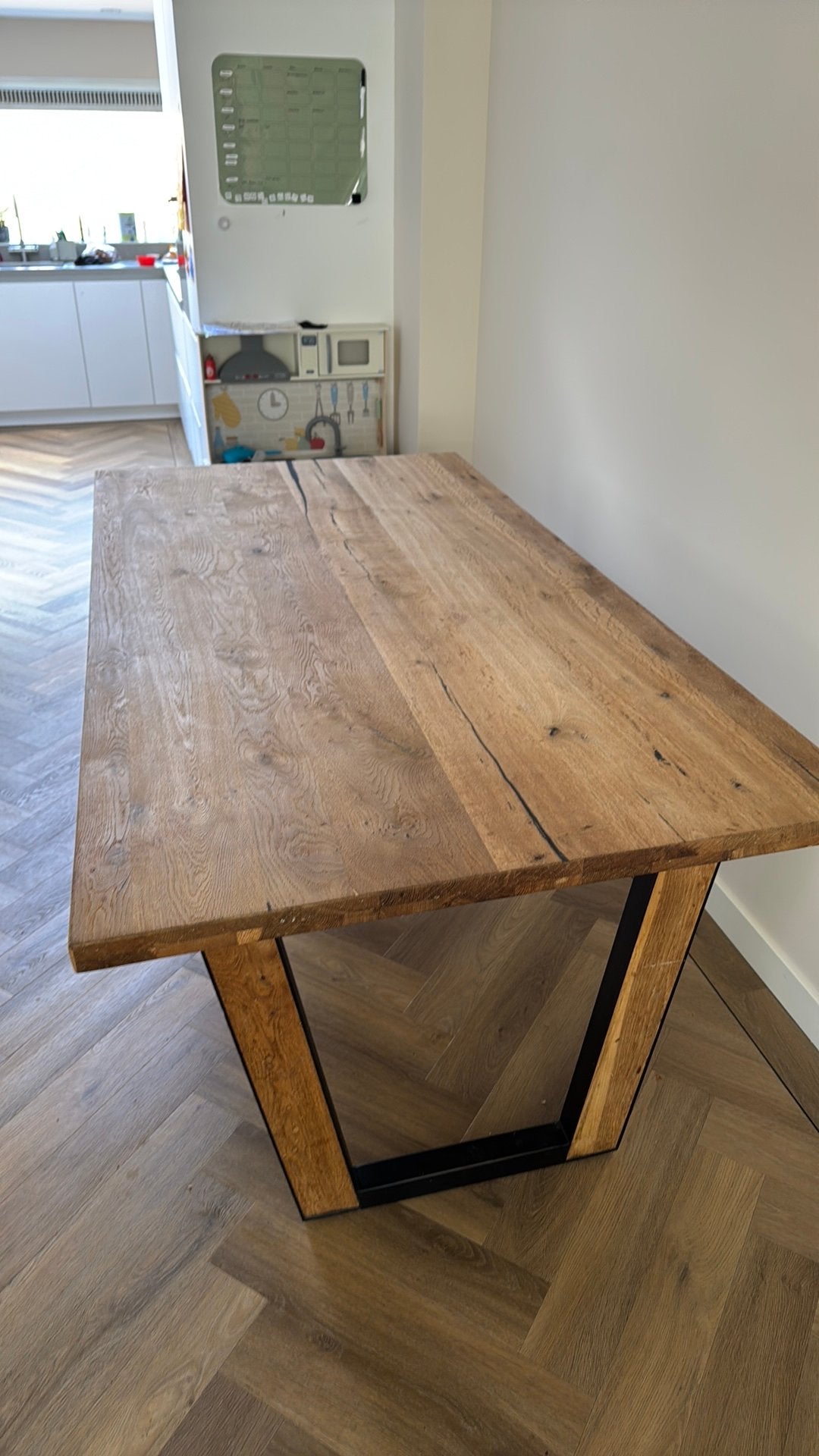 Eettafel Denmark XOOON, Ophalen, Gebruikt, 50 tot 100 cm, 150 tot 200 cm