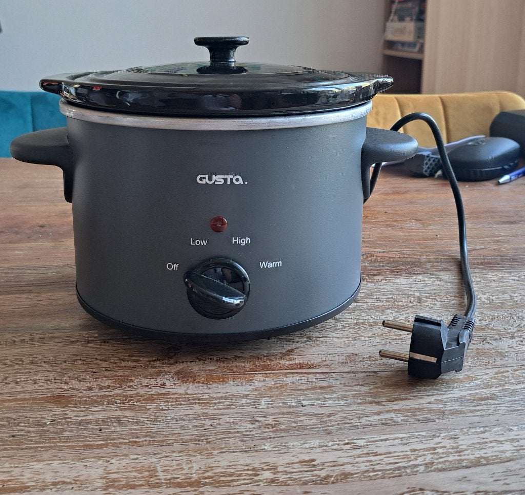 Gusta slow cooker zo goed als nieuw, Ophalen, Zo goed als nieuw