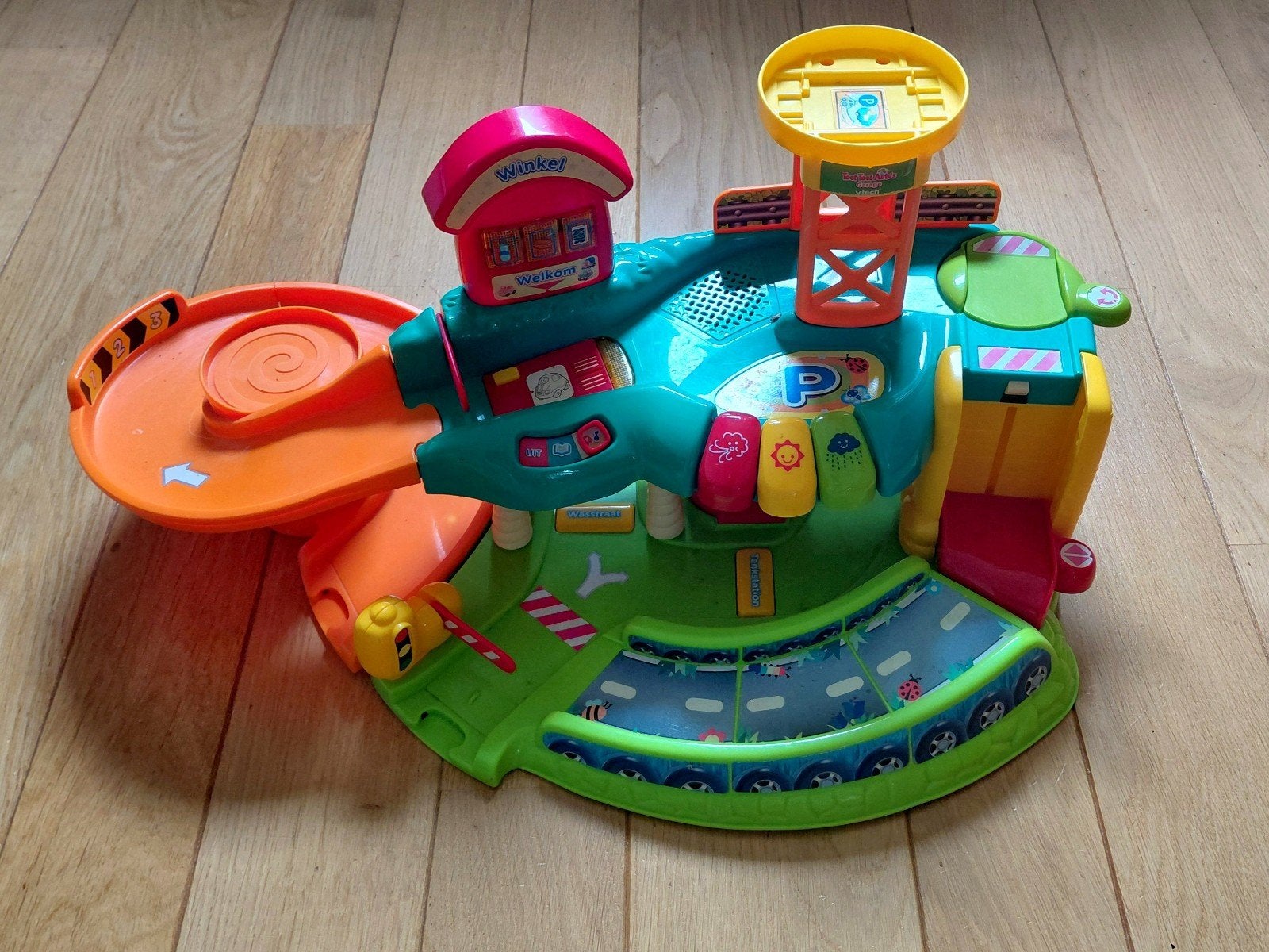 VTech Toet Toet Auto's Parkeergarage Speelset, Kinderen en Baby's, Ophalen of Verzenden, Gebruikt