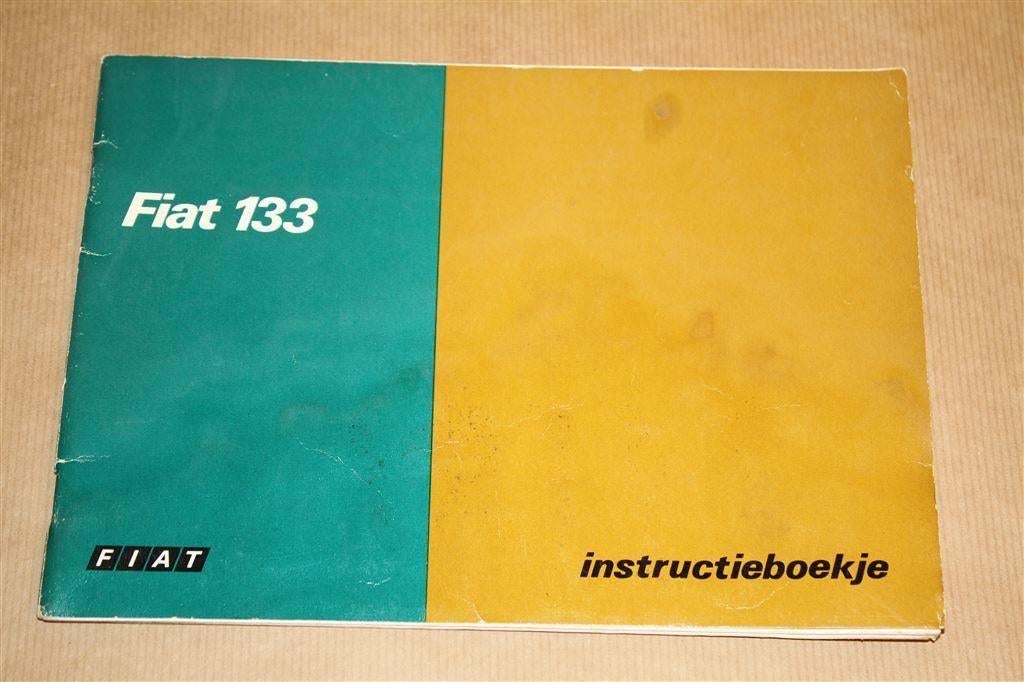 Fiat 133 Instructieboekje - 1971, Ophalen of Verzenden