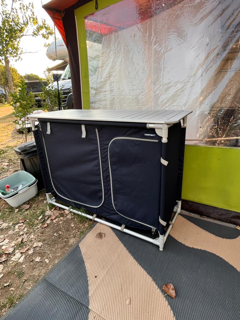 Camping keuken kast, Ophalen of Verzenden, Zo goed als nieuw, Campingkast