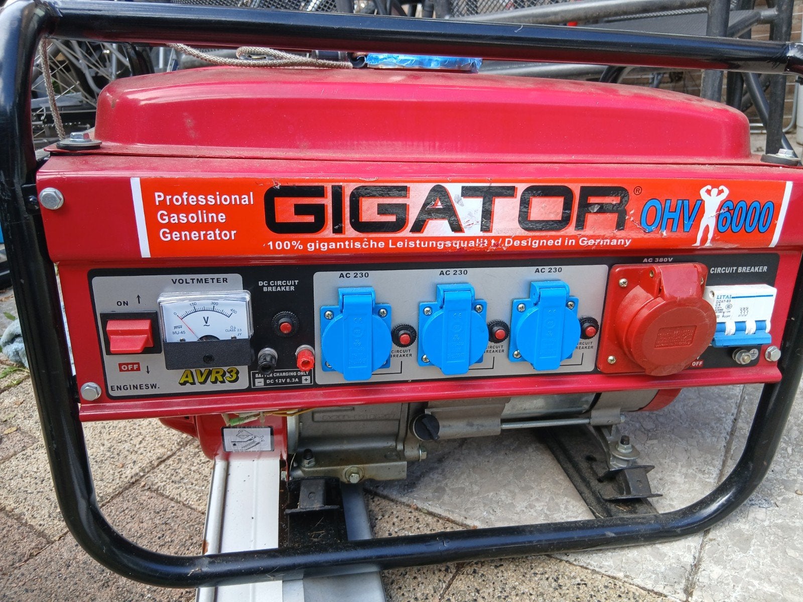 GIGATOR OHV 6000 Benzine Generator, Ophalen of Verzenden