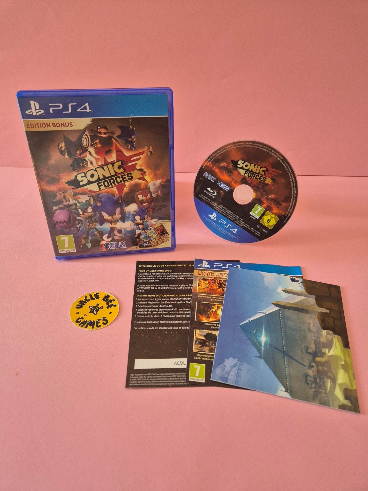 Sonic Forces Bonus Edition, Avontuur en Actie, Online, Support@sega.co.uk, Verzenden