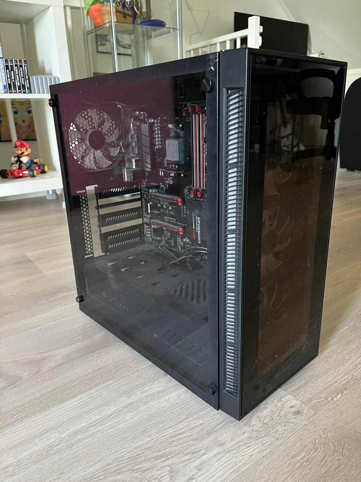 Pc kast met AMD Ryzen 5 3600, Ophalen, Gebruikt
