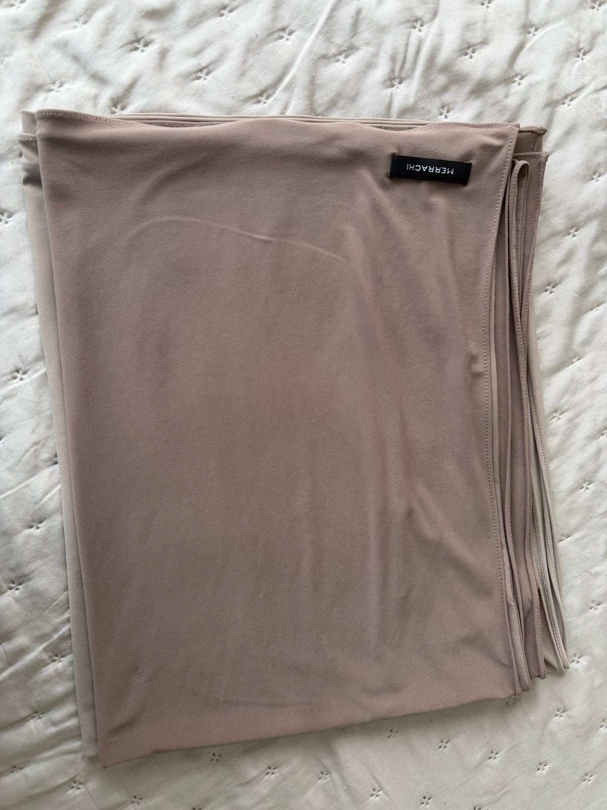 Mooie Hoofddoek merrachi  - Zachtroze/Nude, Ophalen of Verzenden, Zo goed als nieuw