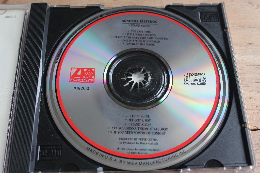 ABBA/ Agnetha - I Stand Alone - 3 verschillende persingen!!!, Cd's en Dvd's, Cd's | Pop, Ophalen of Verzenden, 1980 - 1989, Gebruikt