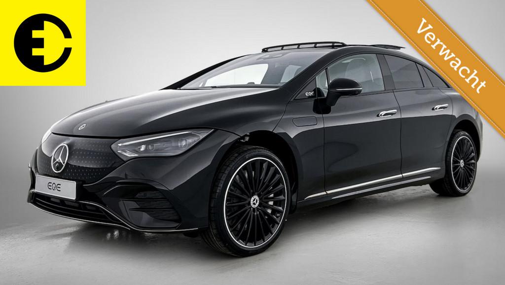 Mercedes EQE AMG 53 4MATIC+ 90 kWh | Stoelverkoeling | 360 g, Auto's, Mercedes-Benz, Automaat, Gebruikt, 124 €/maand, Zwart