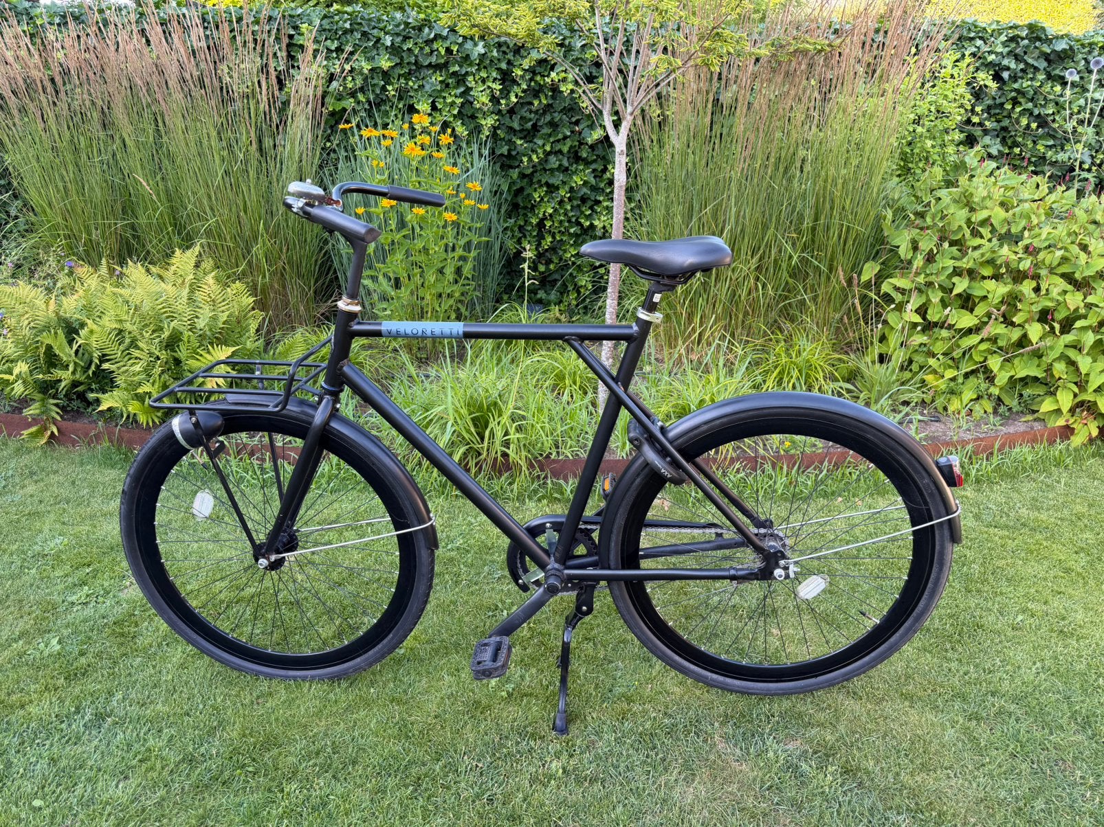 Veloretti caféchaser herenfiets te koop, Minder dan 10 versnellingen, Zo goed als nieuw, 57 tot 61 cm, Ophalen