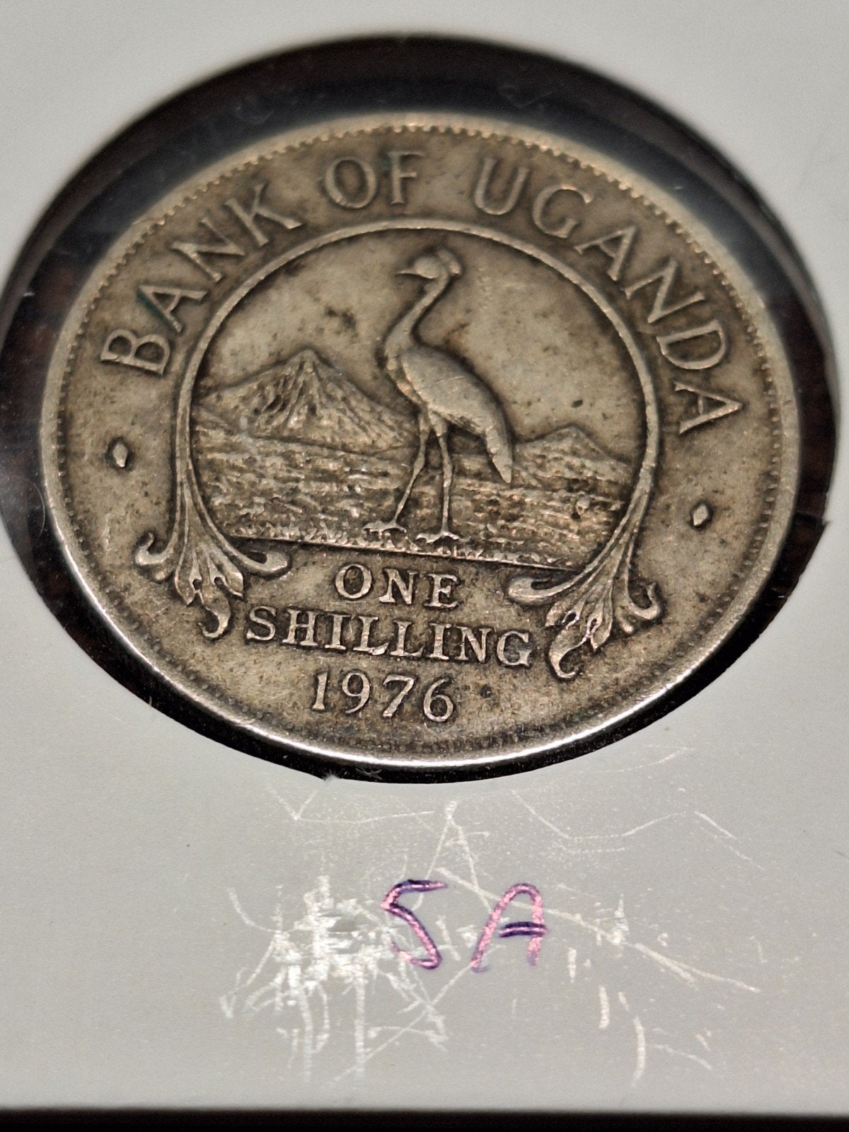 Uganda shilling 1976, Ophalen of Verzenden, Overige landen