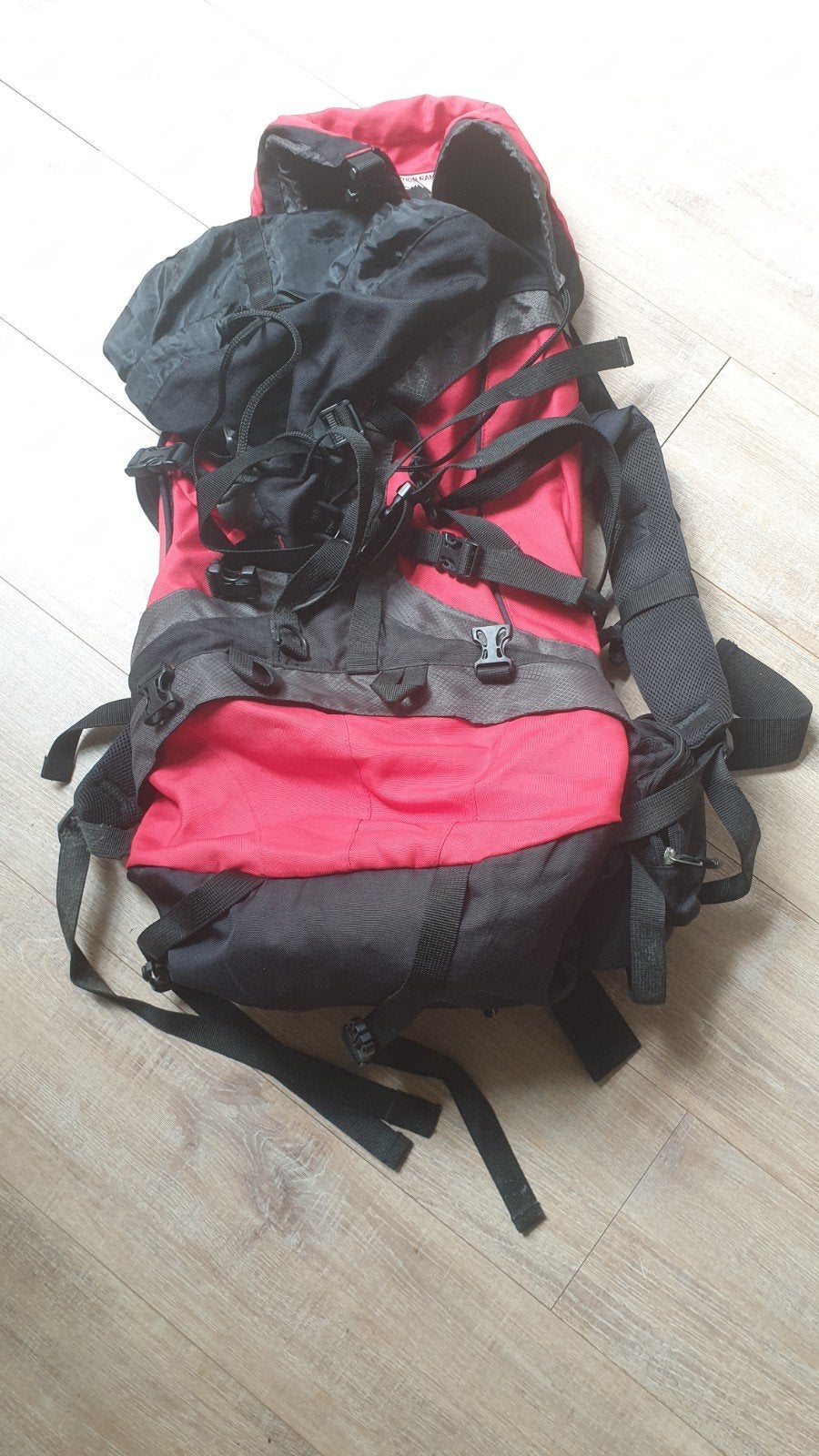 PX Mountain Rangers Trekking Backpack - Rood/Zwart, Ophalen of Verzenden, Gebruikt, Rugzak
