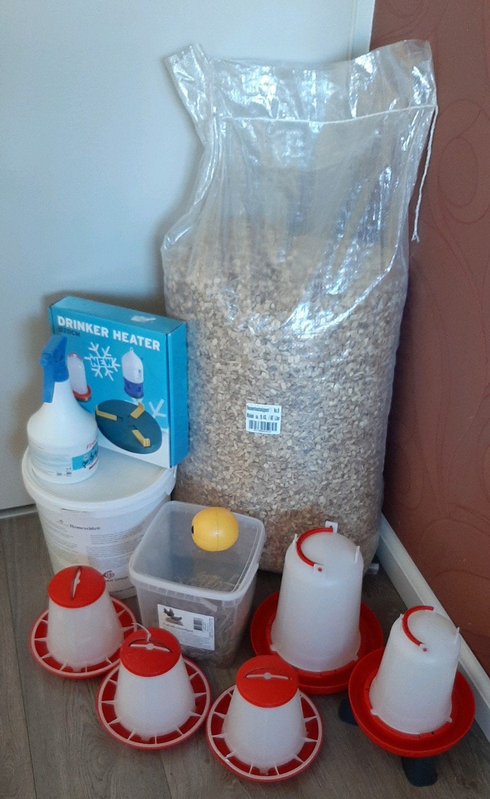 diverse kippen bonodigdheden, Ophalen, Gebruikt, Overige typen