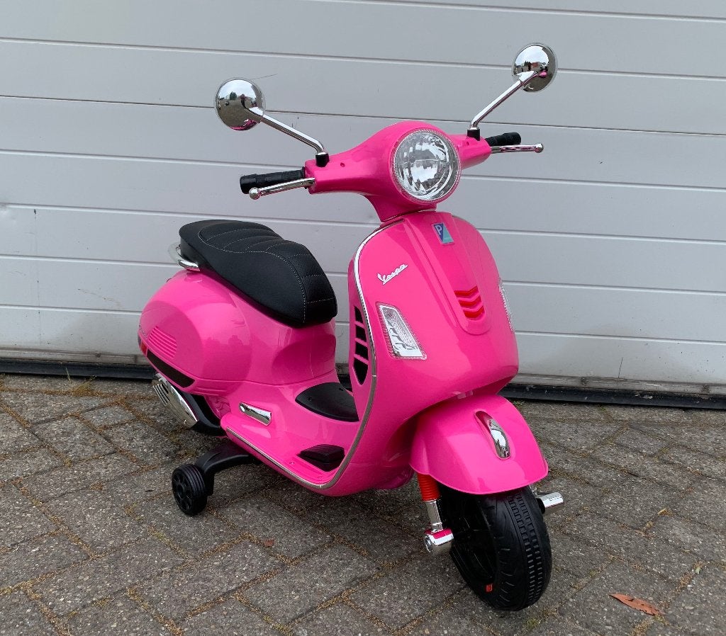 Vespa GTS Super 12v scooter wit Leer / MP3 / AUX verlichtin, Ophalen of Verzenden, Nieuw, Overige typen