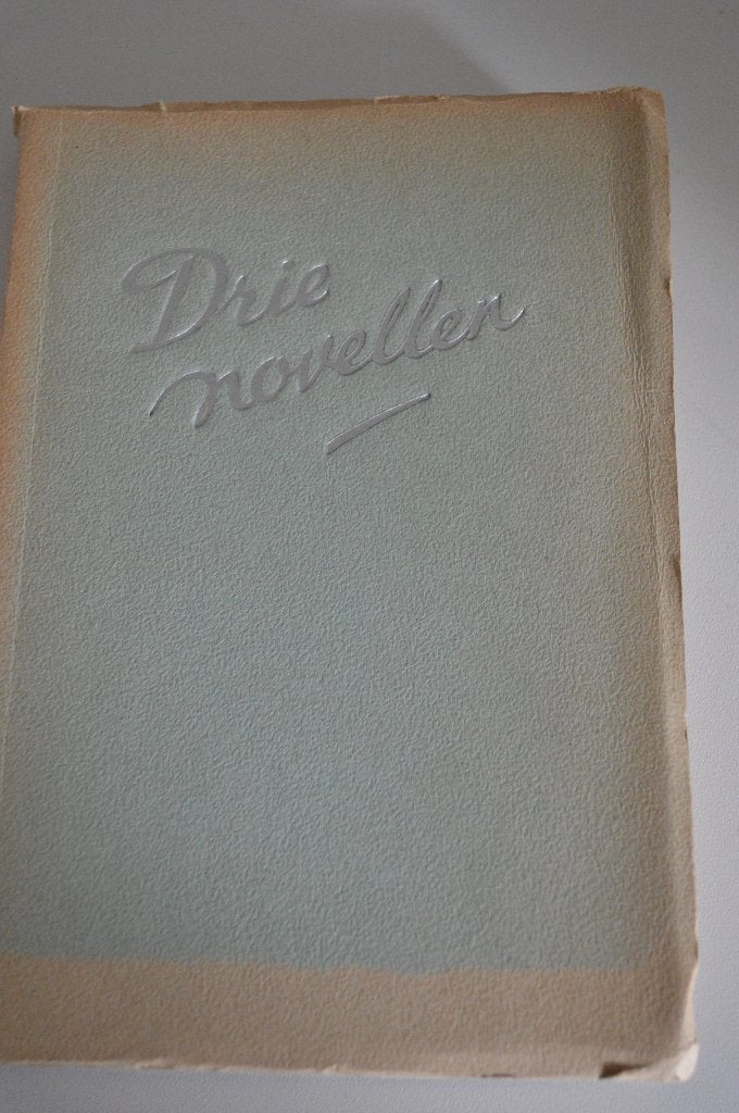 1938  Boekenweek geschenk ''DRIE NOVELLEN '', Ophalen of Verzenden, Gelezen, Diverse auteurs