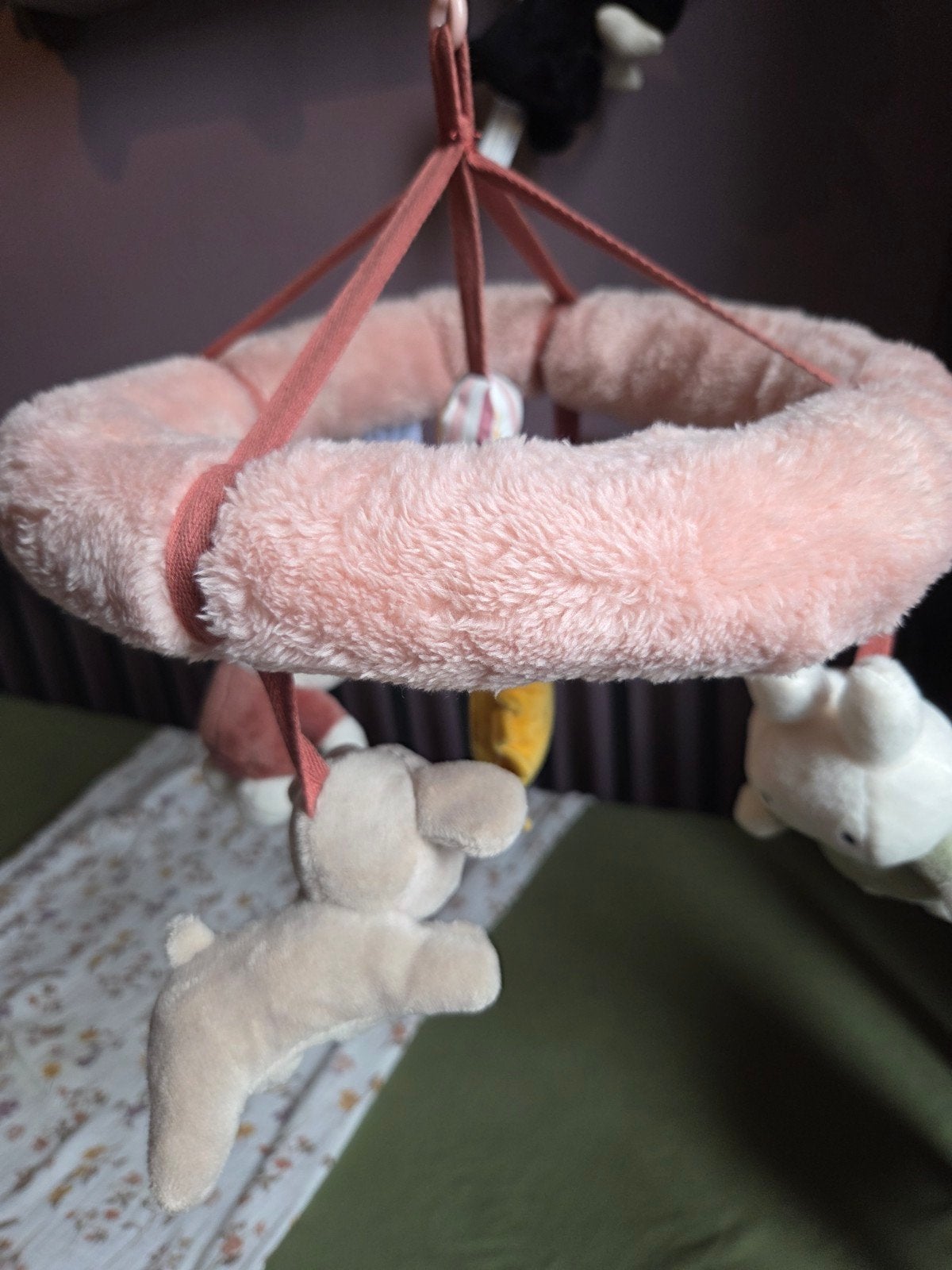 Muzikale baby mobiel Nijntje en vriendjes, Kinderen en Baby's, Ophalen of Verzenden, Zo goed als nieuw, Mobiel, Met geluid