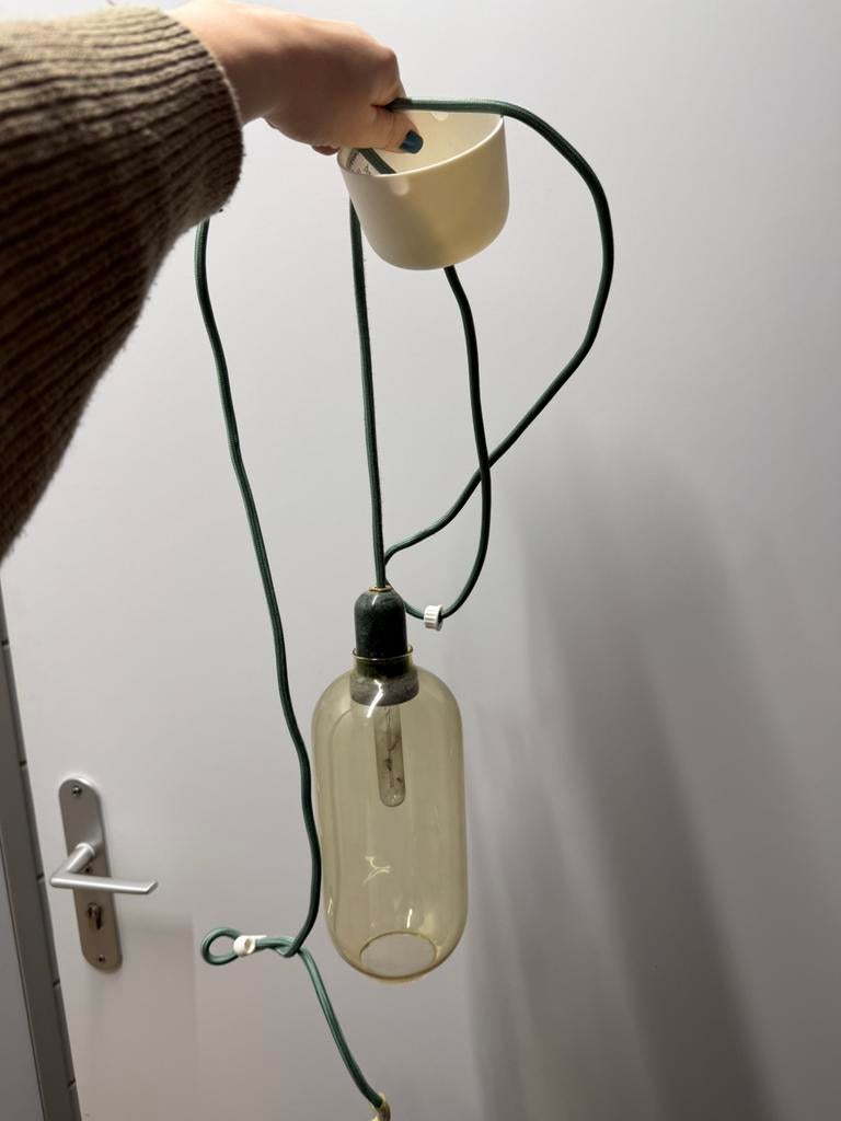 Normann copenhagen hanglamp, Ophalen, Zo goed als nieuw, Glas
