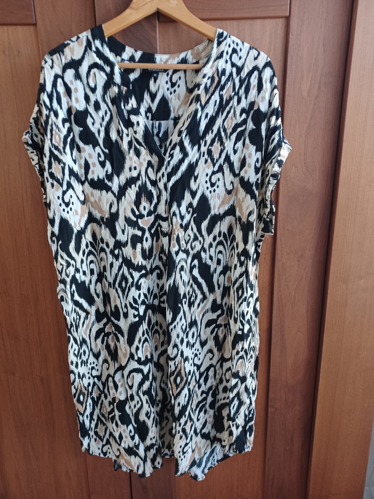 Jurk MS mode maat 50 (nieuw), Ophalen of Verzenden, Nieuw, Zwart, Jurk