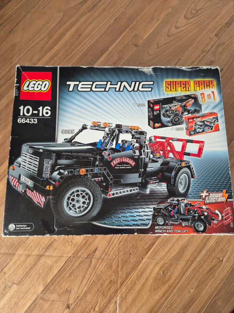 Lego Technic Super Pack 66433 met sets 9395/9392 en 8293, Kinderen en Baby's, Speelgoed | Duplo en Lego, Ophalen, Zo goed als nieuw